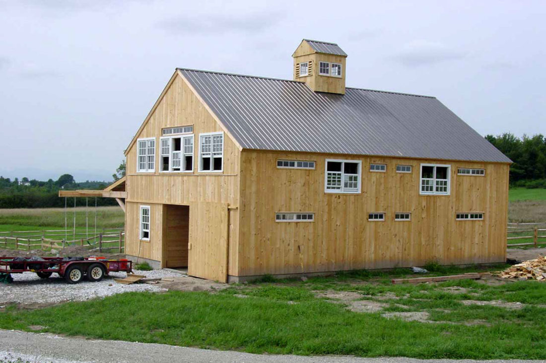 Horse Barn and Apartment