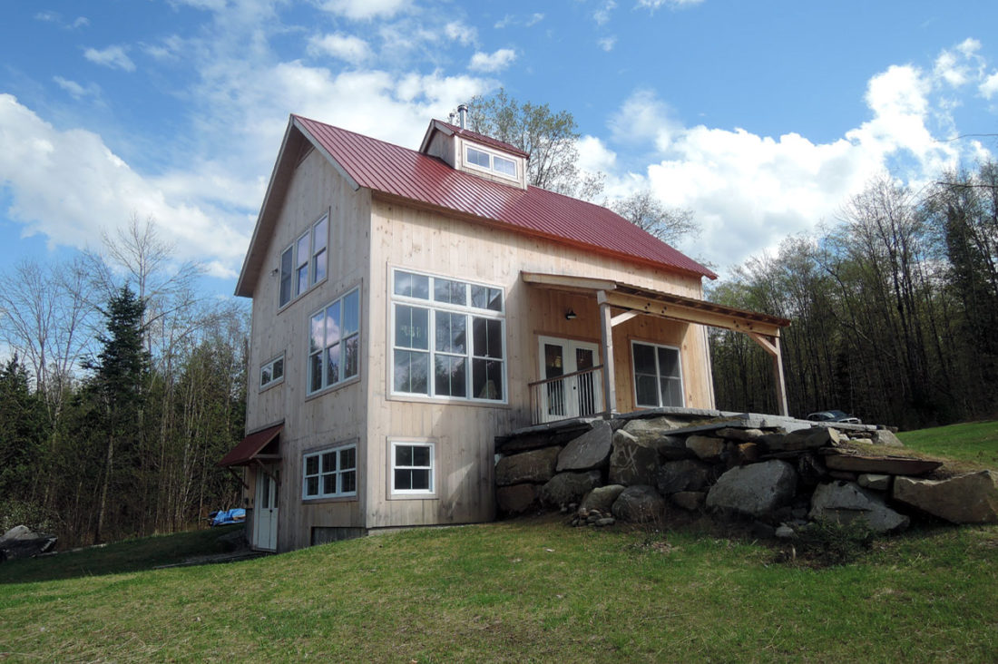 Geobarns Unique Vermont offthegrid home, Northeast Kingdom